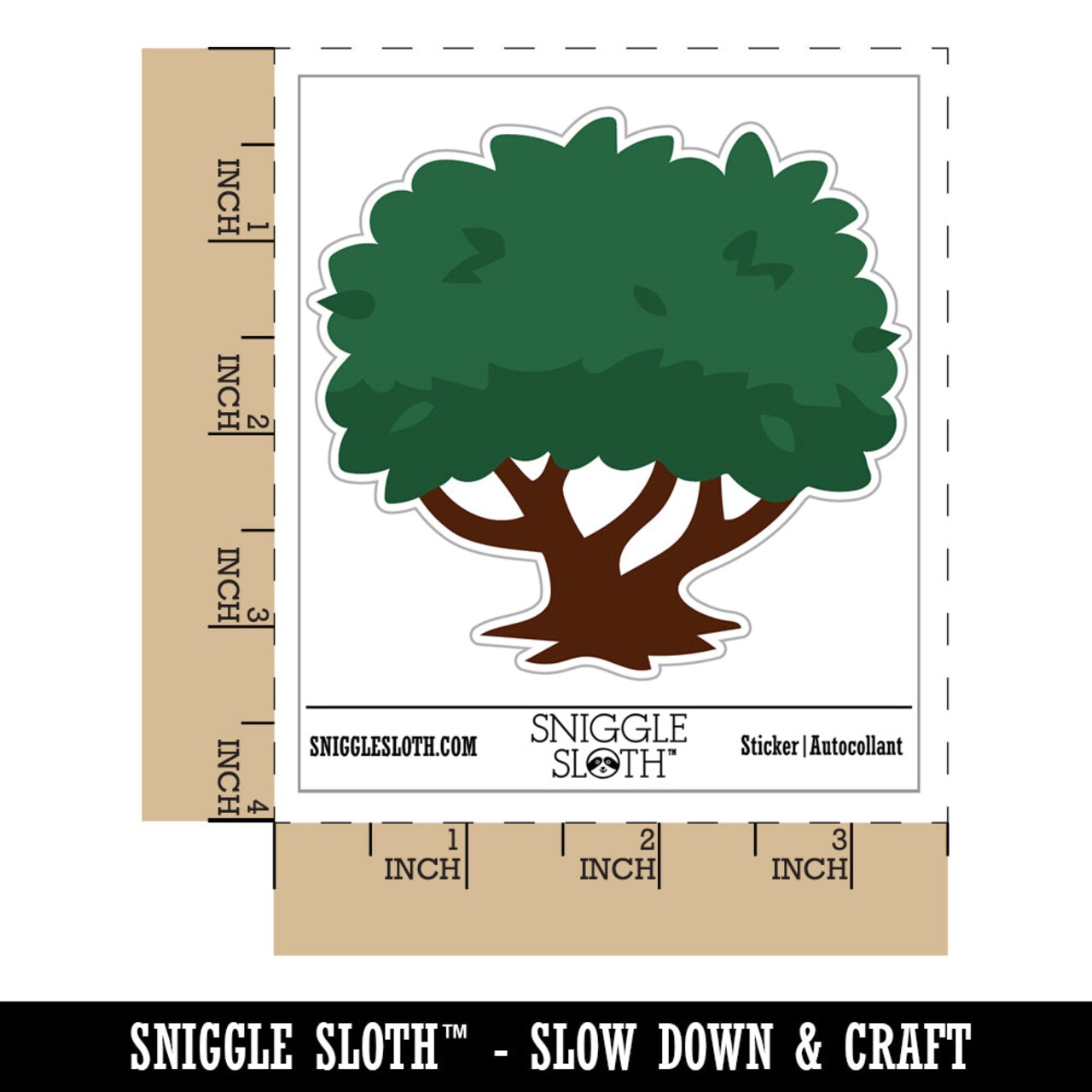 Bush Shrub Garden Forest Plant Waterproof Vinyl Phone Tablet Laptop Water Bottle Sticker Set - 5 Pack